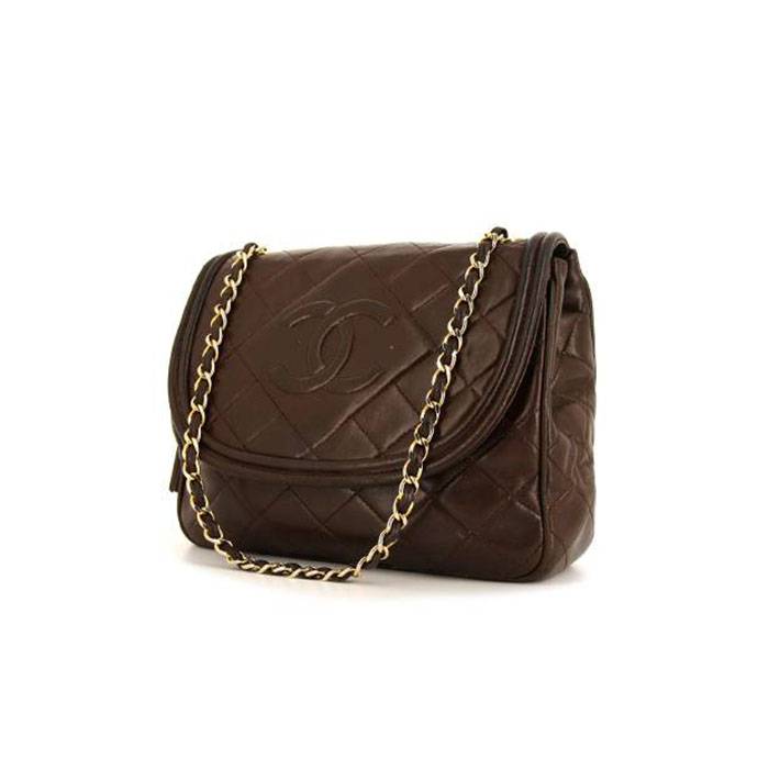 GreymuzzleShops | Chanel Vintage Handbag 375885 | leather drawstring  crossbody bag
