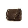 Chanel Vintage handbag in brown quilted leather - 00pp thumbnail
