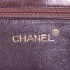Sac à main Chanel Vintage en cuir matelassé marron - Detail D3 thumbnail