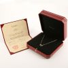 Collana Cartier C de Cartier modello piccolo in oro rosa e diamanti - Detail D2 thumbnail