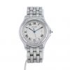 Reloj Cartier Cougar de acero Ref :  987904C Circa  1990 - 360 thumbnail