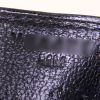 Bolso de mano Hermes Birkin 25 cm en cuero togo negro y cocodrilo niloticus negro - Detail D4 thumbnail