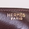 Bolso de mano Hermès Vintage en cuero box marrón - Detail D3 thumbnail