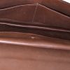 Bolso de mano Hermès Vintage en cocodrilo marrón - Detail D2 thumbnail