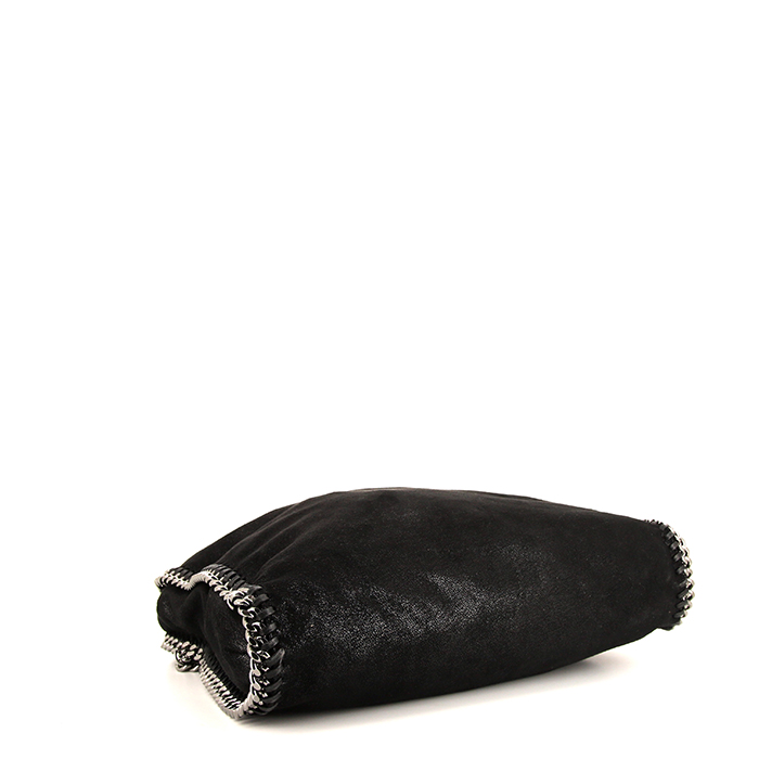 Borsa Stella McCartney Falabella in tela nera - Detail D5