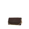 Dior wallet in brown braided leather - 00pp thumbnail