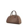 Louis Vuitton Ribera medium model handbag in ebene damier canvas and brown leather - 00pp thumbnail