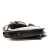 Bolso bandolera Dior Pochette Saddle en cuero granulado negro - Detail D4 thumbnail