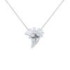 Necklace in platinium and diamonds - 00pp thumbnail