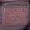 Prada handbag in brown leather - Detail D4 thumbnail