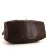 Prada handbag in brown leather - Detail D5 thumbnail