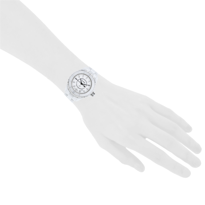 Orologio Chanel J12 Joaillerie in ceramica Ref :  H1628 Circa  2000 - Detail D1