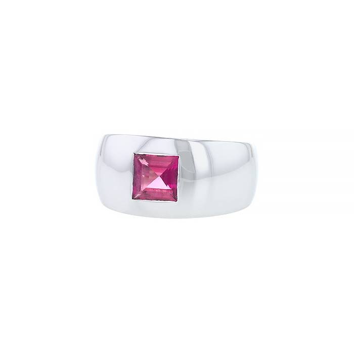 Chaumet ring in white gold and tourmaline - 00pp