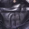 Chanel Baguette small model handbag in black quilted leather - Detail D2 thumbnail