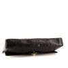 Chanel Baguette small model handbag in black quilted leather - Detail D4 thumbnail