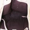 Gucci Pelham handbag in beige monogram canvas and white leather - Detail D2 thumbnail