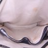 Gucci shopping bag in beige monogram canvas and black leather - Detail D2 thumbnail