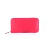 Hermes Silk in wallet in pink epsom leather - 360 thumbnail