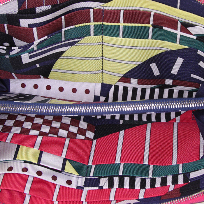 Billetera Hermes Silk in en cuero epsom rosa - Detail D2