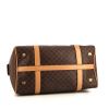 Celine Vintage handbag in brown coated canvas and beige leather - Detail D4 thumbnail