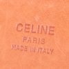 Bolsa de viaje Celine Vintage en lona revestida bicolor negra y marrón y cuero marrón - Detail D3 thumbnail