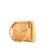 Chanel Vintage handbag in beige grained leather - 00pp thumbnail