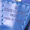Louis Vuitton Pochette accessoires pouch in blue epi leather - Detail D3 thumbnail