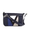 Louis Vuitton Limited Editions America's Cup shoulder bag in blue, white and grey tricolor canvas and blue leather - 360 thumbnail