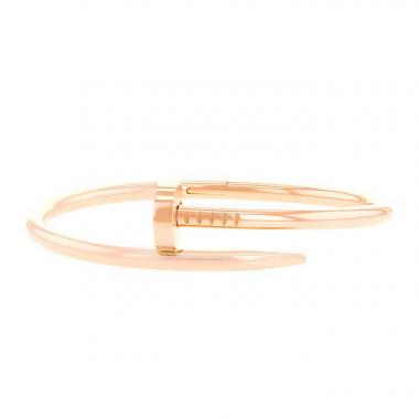Bracelet Cartier Juste un clou en or rose, taille 16