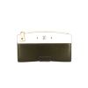 Louis Vuitton City Steamer wallet in off-white, pink and khaki tricolor leather - 360 thumbnail