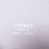 Hermes Picotin mini handbag in white leather - Detail D3 thumbnail