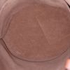 Bolso bandolera Loewe Bucket en cuero granulado blanco y color oro - Detail D2 thumbnail
