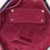 Dior Hobo Diorodéo handbag in burgundy leather and multicolor canvas - Detail D3 thumbnail