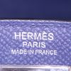 Bolso de mano Hermes Kelly 32 cm en cuero epsom Bleu Saphir - Detail D4 thumbnail