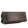 Tod's D-Bag handbag in brown grained leather - Detail D4 thumbnail