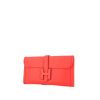 Hermes Jige pouch in pink Jaipur epsom leather - 00pp thumbnail
