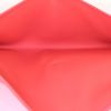 Pochette Hermes Jige in pelle Epsom rosa Jaipur - Detail D2 thumbnail
