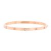 Cartier Love 6 diamants small model bracelet in pink gold and diamonds, size 17 - 00pp thumbnail