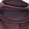 Bolsito de mano Givenchy Antigona en cuero granulado marrón - Detail D2 thumbnail
