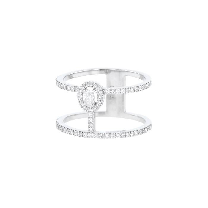 00pp messika glam azone ring in white gold and diamonds
