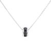 Flexible Chanel Ultra necklace in white gold,  ceramic and diamonds - 00pp thumbnail