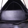 Hermes Kelly 32 cm handbag in black Swift leather - Detail D3 thumbnail