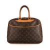 Louis Vuitton Deauville handbag in brown monogram canvas and natural leather - 360 thumbnail