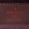 Bolso bandolera Louis Vuitton Naviglio en lona a cuadros revestida ébano y cuero marrón - Detail D3 thumbnail