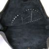 Hermes Evelyne large model shoulder bag in black leather taurillon clémence - Detail D2 thumbnail