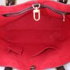 Shopping bag Louis Vuitton Hampstead modello medio in tela a scacchi ebana e pelle marrone - Detail D2 thumbnail