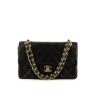 Chanel Timeless handbag  in black quilted leather - 360 thumbnail