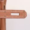 Hermes Birkin 35 cm handbag in gold epsom leather - Detail D4 thumbnail