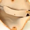 Louis Vuitton Galliera medium model handbag in azur damier canvas and natural leather - Detail D2 thumbnail