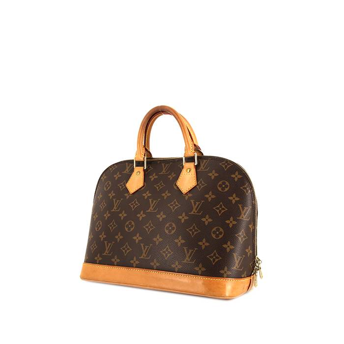 Pre-owned Louis Vuitton Tressage Tote Leather Handbag In Brown